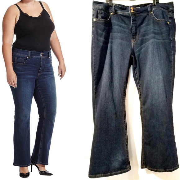 Melissa McCarthy Seven7 Denim - 24 Melissa McCarthy Seven7 Boot Cut Jeans